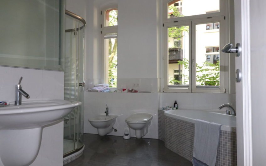 Exklusiv Wohnen in Leipzig – 2 Balkone | Gästebad | Kamin | Einbauküche | Stellplatz